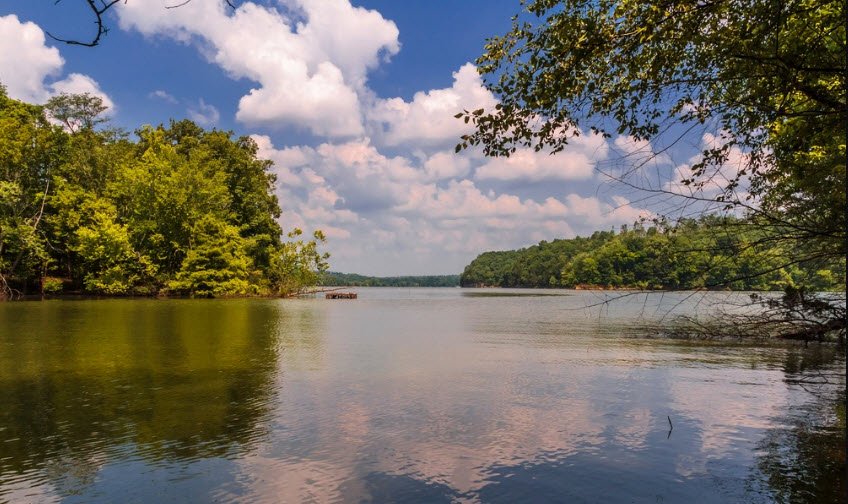 Mousetail Landing State Park, Tennessee, USA